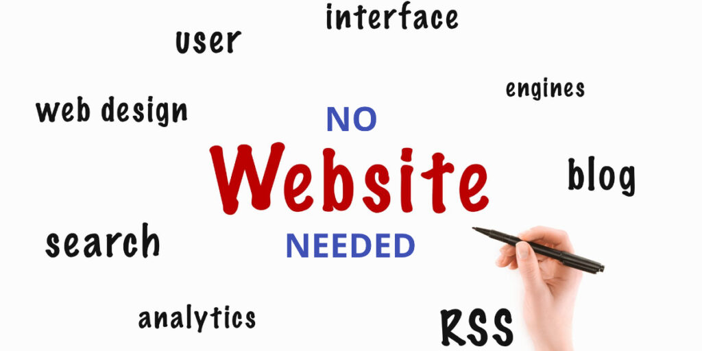 5 Reasons Why a Website is Not Needed
